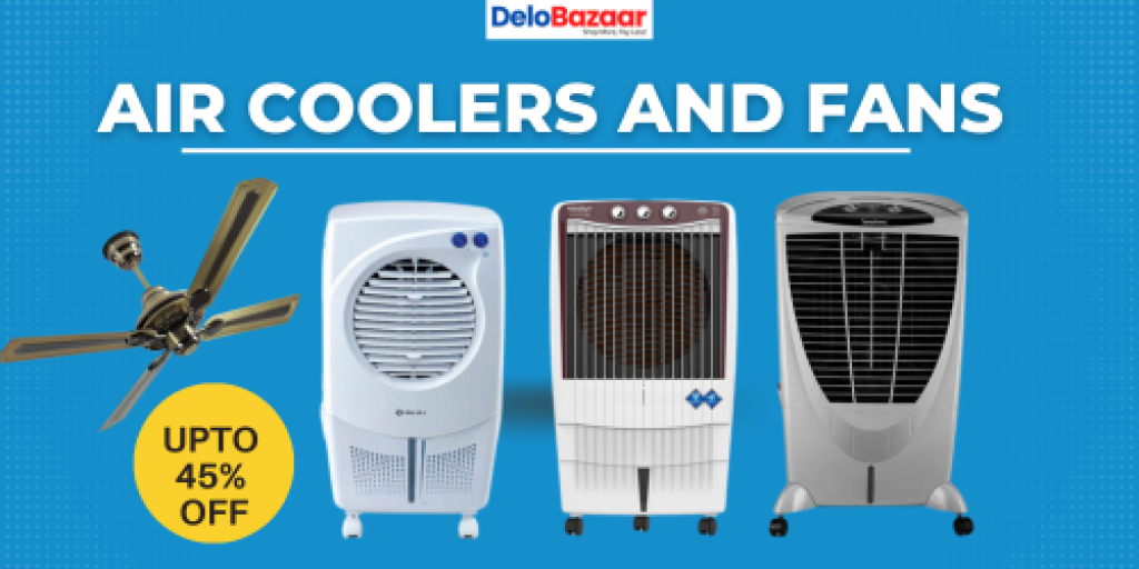 summer deal, air cooler and ceiling fans